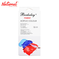 Berkeley Acrylic Color BAC12's 12 Colors 12ml - Art Supplies