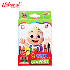 Cocomelon Classic Crayon 8 Colors - School Supplies -...