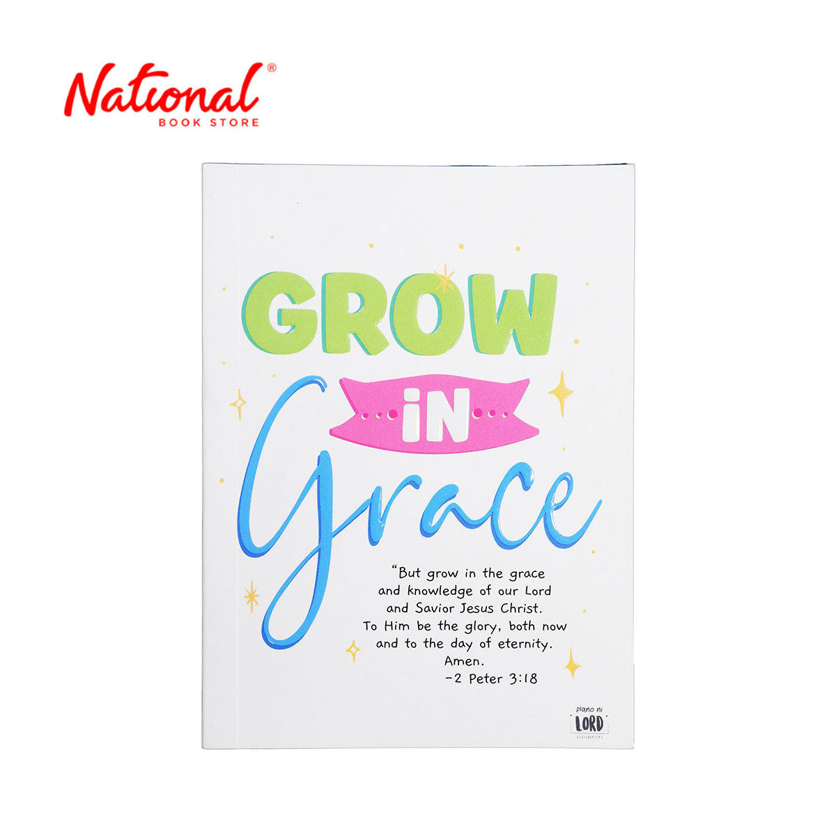 Grow with Grace Journal Notebook - School & Office Supplies