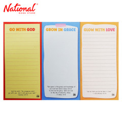 Go with God Grow In Grace Glow with Love Notepad - School...