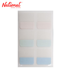 Sticky Note Tabs Pastel 6 Tabs 6.3x10.5cm 10 sheets - School & Office Supplies