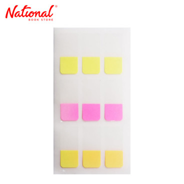 Sticky Note Tabs Pastel 9 Tabs 5.3x10cm 10 sheets - School & Office Supplies