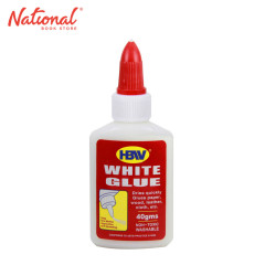 HBW Glue white 40Grams G-40 - Back to School Supplies
