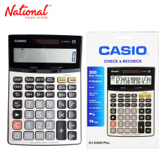 Casio Desktop Calculator DJ240Dplus 14 Digits - Office...