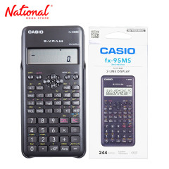 Casio Scientific Calculator FX95MS Black 244 Functions...