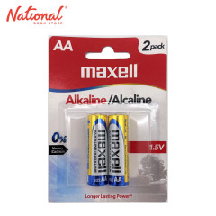 Maxell Battery Alkaline AA 2 pieces - Home & Office Supplies