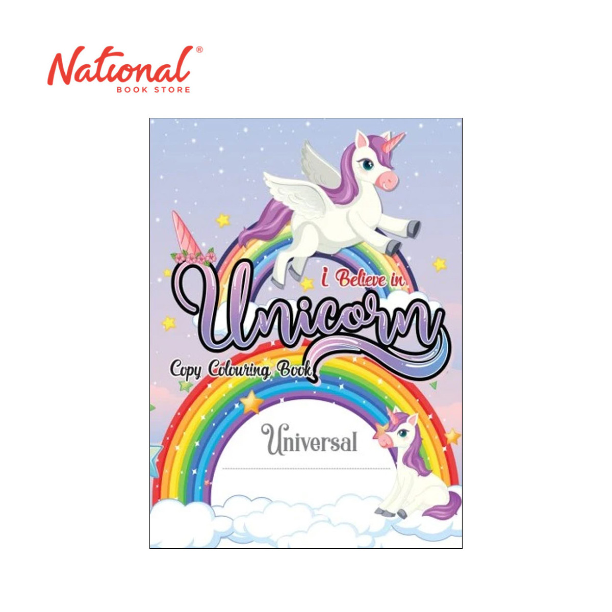Unicorn Copy Colouring Book: I Believe In Unicorn - Trade Paperback - Coloring Books for Kids