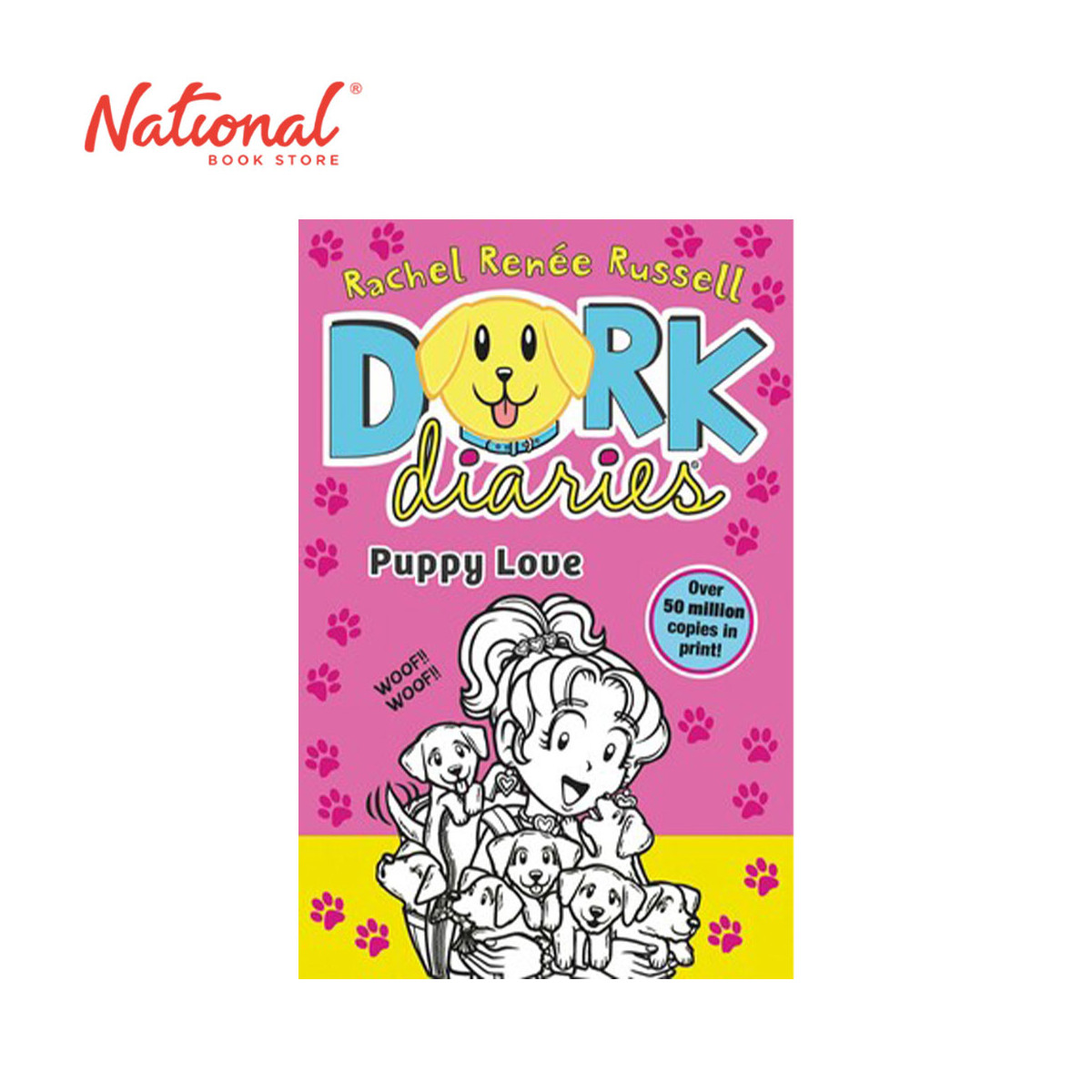 Dork Diaries 10: Puppy Love UK New Cover By Rachel Renee Russell - Trade Paperback - Children's Book