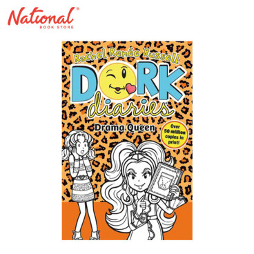 Dork Diaries 9: Drama Queen UK New Cover By Rachel Renee Russell - Trade Paperback - Children's Book