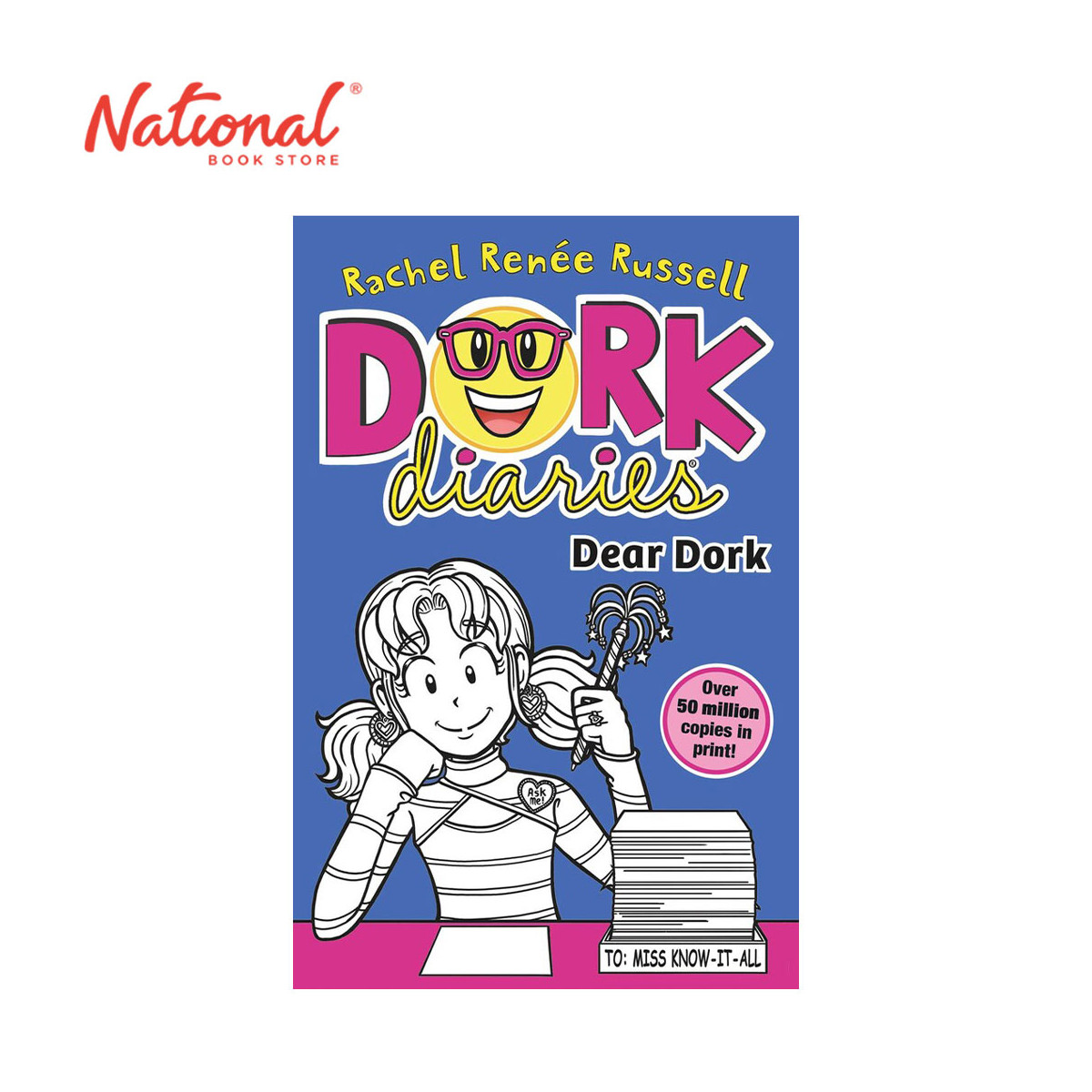 Dork Diaries 5: Dear Dork UK New Cover By Rachel Renee Russell - Trade Paperback - Children's Books