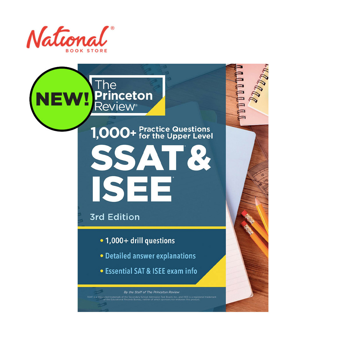 1,000+ Practice Questions for the Upper Level SSAT and ISSE 3rd Edition by The Princeton Review