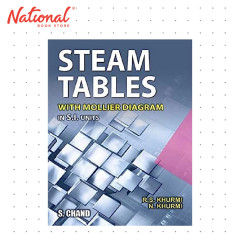 Steam Tables (with Mollier Diagrams in S.I. Units) by R.S and N. Khurmi - Trade Paperback - College
