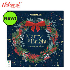 Artmaker Merry and Bright Colouring Book - Trade Paperback - Art Books