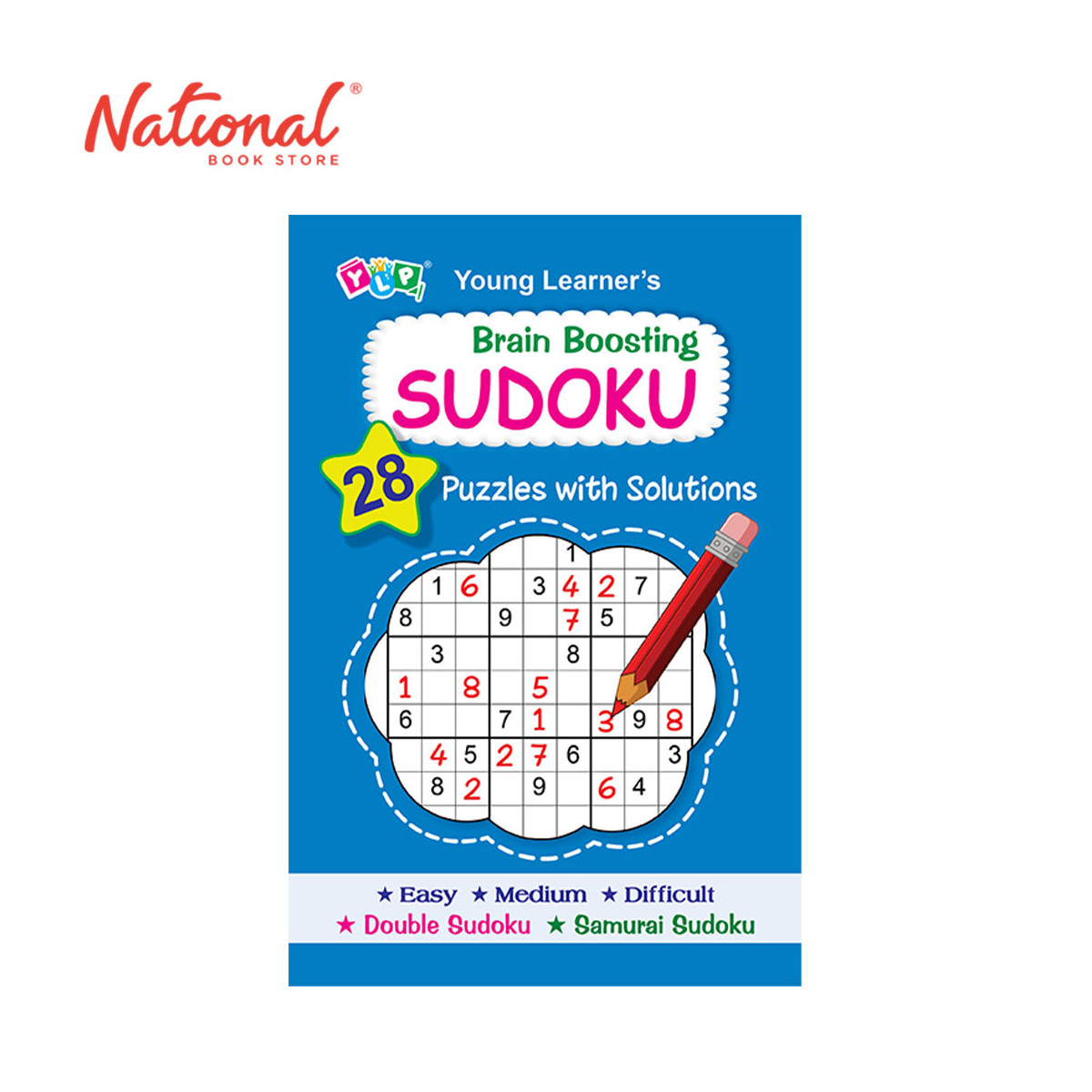 Young Learner's: Brain Boosting Sudoku - Trade Paperback - Hobbies for Kids - Puzzles for Kids