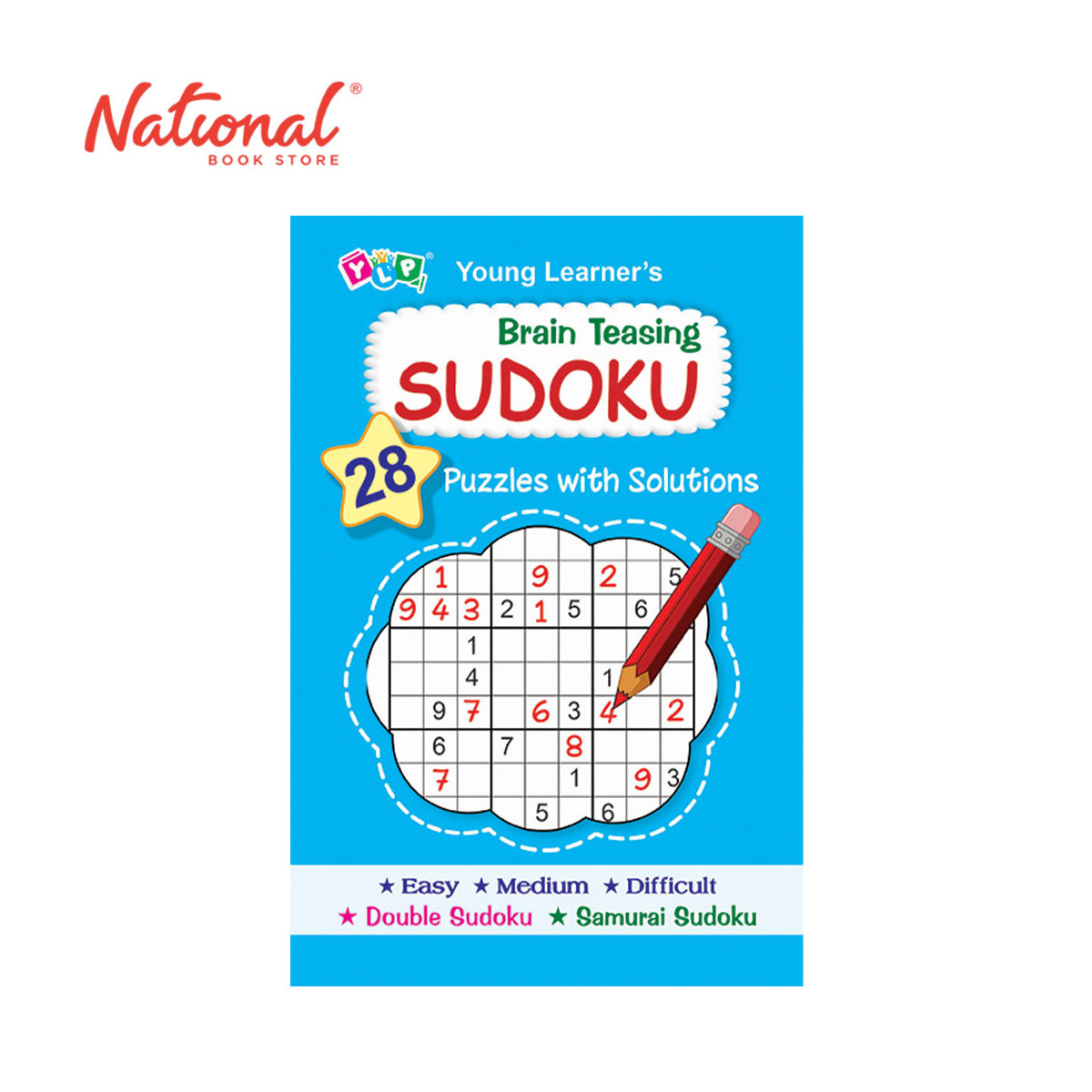 Young Learner's: Brain Teasing Sudoku - Trade Paperback - Hobbies for Kids - Puzzles for Kids