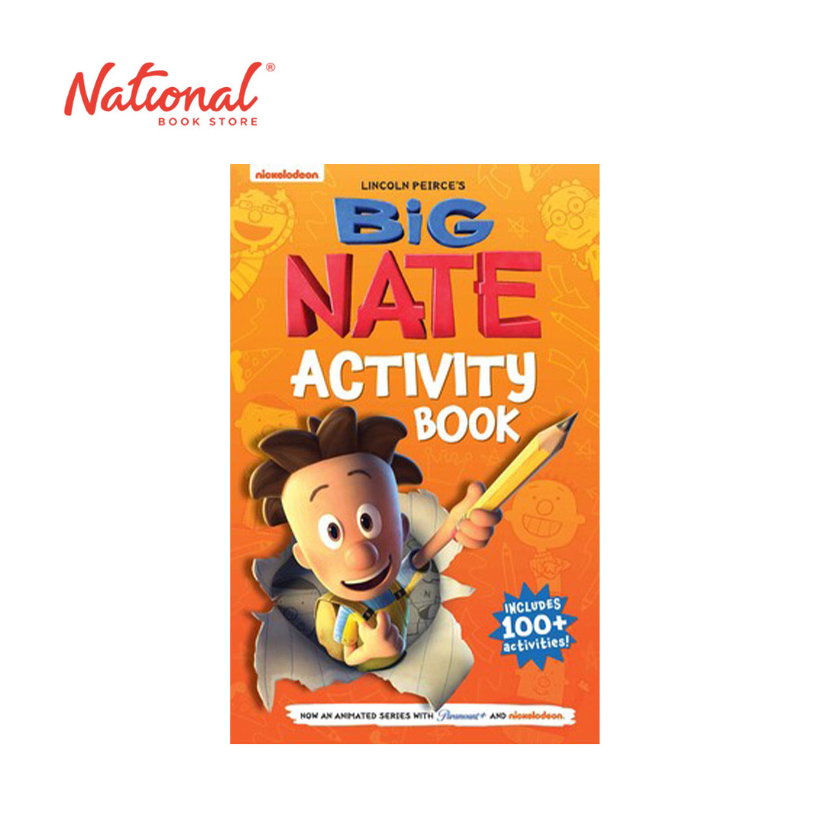 Big Nate Activity Book By Lincoln Peirce - Trade Paperback - Activity Books for Kid