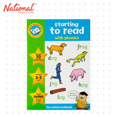 Starting To Read Pre-School Activity - Trade Paperback - Workbooks for Kids