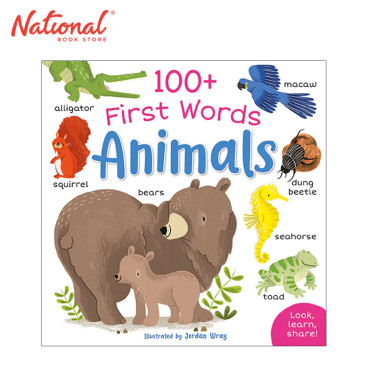 100+ First Words Animals Rosie Neave - Trade Paperback - Books for Kids