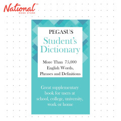 Pegasus Student's Dictionary (Green) - Trade Paperback