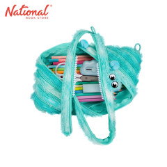 Zipit Pouch With Loops FMPJ-3L Teal White Furry Jumbo...