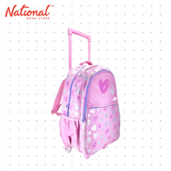 Skylar Trolley Backpack TBP-01-HA01 Heart - School Bags & Accessories