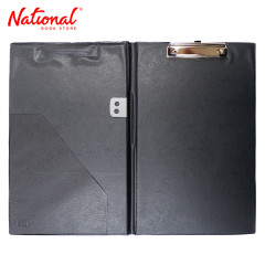 Clipboard Long With Cover Wire Clip Vertical With Hanger Extra Mat, Black 1097LTH - Filing Supplies