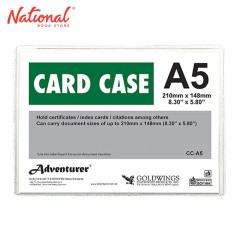 Adventurer Document Card Case Plastic Soft A5 CC-A5 -...