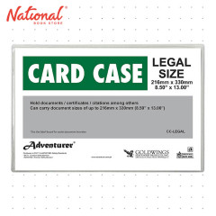 Adventurer Document Card Case Long CC-Legal - School & Office Supplies