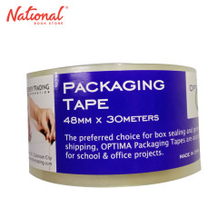 Optima Packaging Tape Clear 48mmx30m - School & Office...