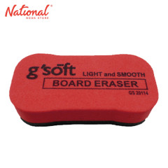 G-Soft Board Eraser Light & Smooth Red Mini GS20114 -...