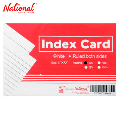 Best Buy Index Card White 4x6 10's Ruled Both Sides -...