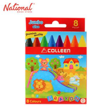 Colleen Jumbo Crayon 8 colors - Arts & Crafts Supplies