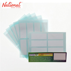 Optima Label Sticker MPLPLN-2358 23x58mm 48's 8 Labels Per Sheets White - School & Office Supplies