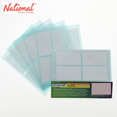 Optima Label Sticker MPLPLN-3258 32x58mm 36's 6 Labels Per Sheets White - School & Office Supplies