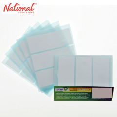 Optima Label Sticker MPLPLN-39104 39x104mm 18's 3 Labels Per Sheets White - School & Office Supplies