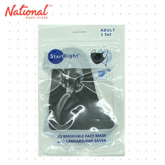 Start Right Face Mask Adult Washable with Lanyard 1 Set/Pack - Medical Supplies