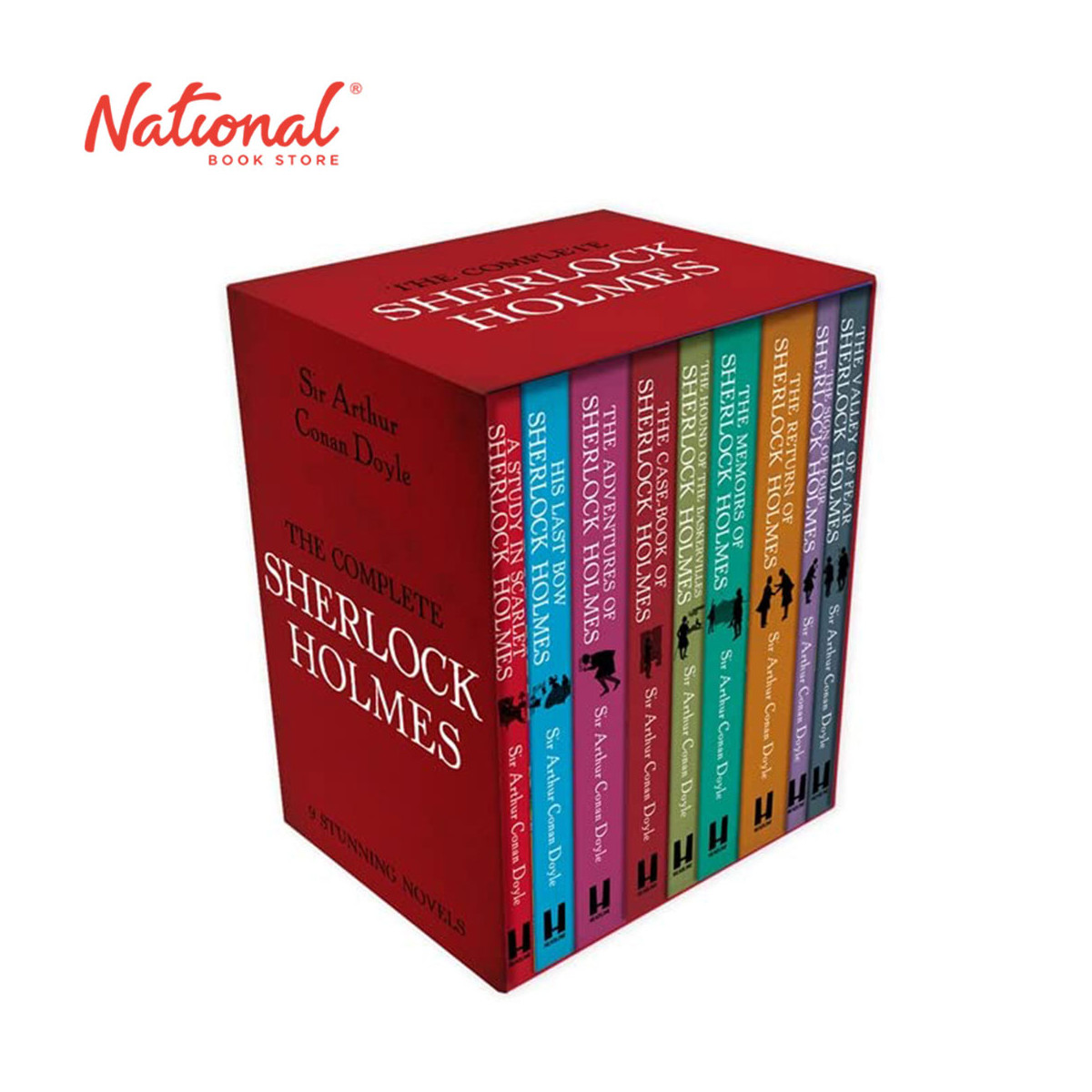 Complete Sherlock Holmes Collection Boxset (9 Books) by Sir Arthur Conan Doyle - Trade Paperback