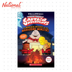 Captain Underpants The Maniacal Mischief of The Marauding Monsters By Meredith Rusu - Books for Kids