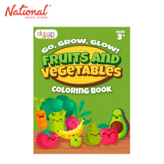 Fruits And Vegetables Coloring Book - Trade Paperback -...