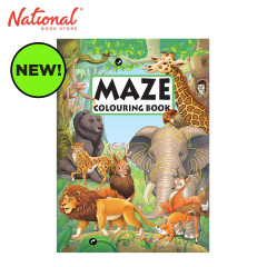 Maze Colouring Book Animal - Trade Paperback - Art