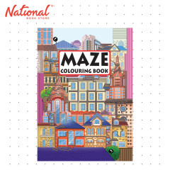 Maze Colouring Book Building - Trade Paperback - Art