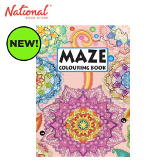 Maze Colouring Book Pattern - Trade Paperback - Art