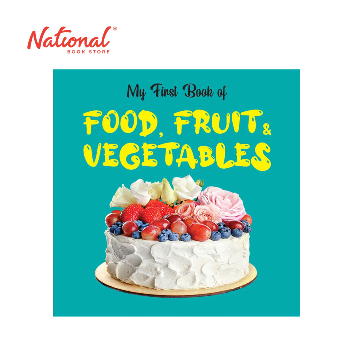 My First Book of Food Fruit and Vegetables - Hardcover - Books for Kids
