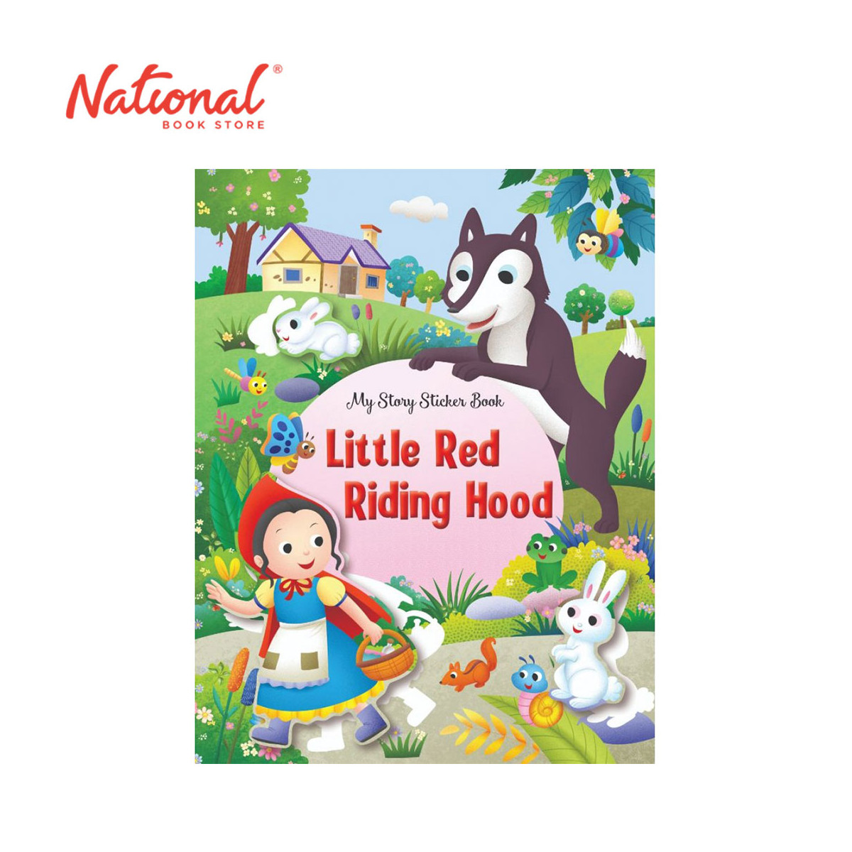 My Story Sticker Book: Little Red Riding Hood - Trade Paperback - Storybooks for Kids
