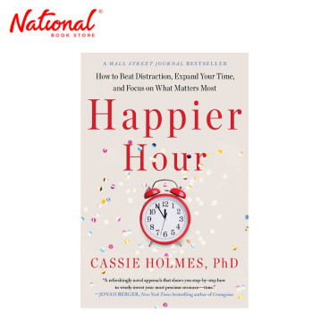 Happier Hour by Cassie Holmes - Trade Paperback - Psychology & Self-Help