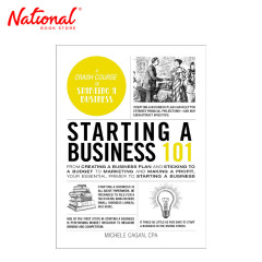 Starting A Business 101 by Michele Cagan Hardcover -...