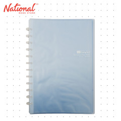 Comix Clearbook Refillable A548f Long 20 sheets 12 holes, Blue - School & Office Supplies - Filing