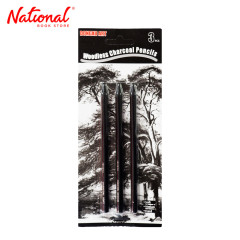 Dongxu Art Woodless Charcoal Pencil Set of 3 - School...
