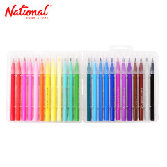 M&G Brush Pen ACP92169 24 Colors Soft Tip - School Supplies - Art Supplies