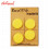 Magnet Button 4's Bottle Cap Design, Yellow - School & Office Supplies - Filing Supplies